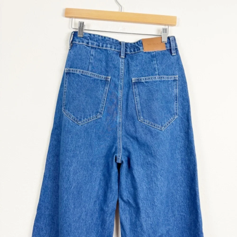 Meshki Blue Flare & Wide Leg Jeans - Picture 6 of 8